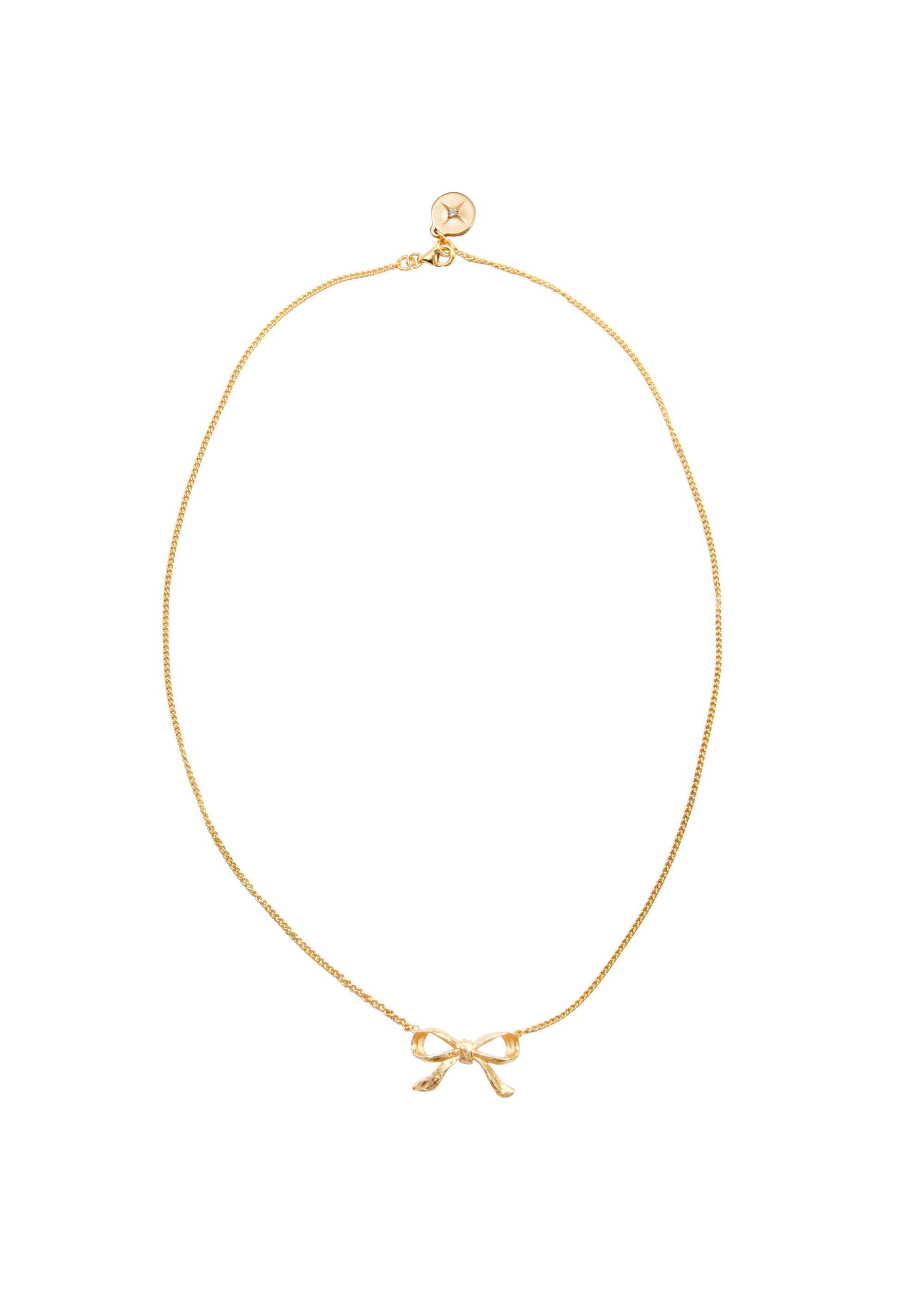 BOW PEEP NECKLACE GOLD
