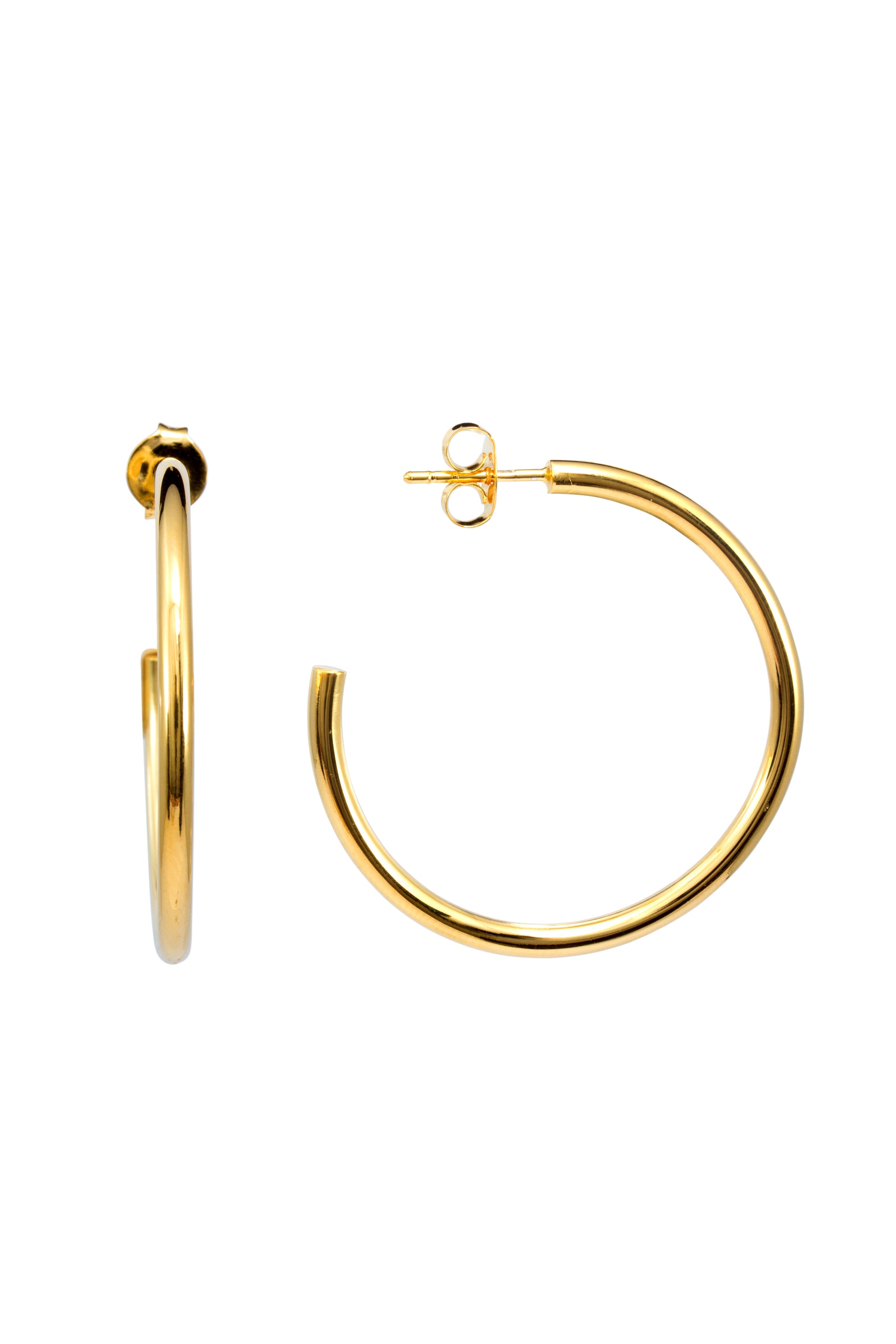 CHALET EARRING SMALL GOLD