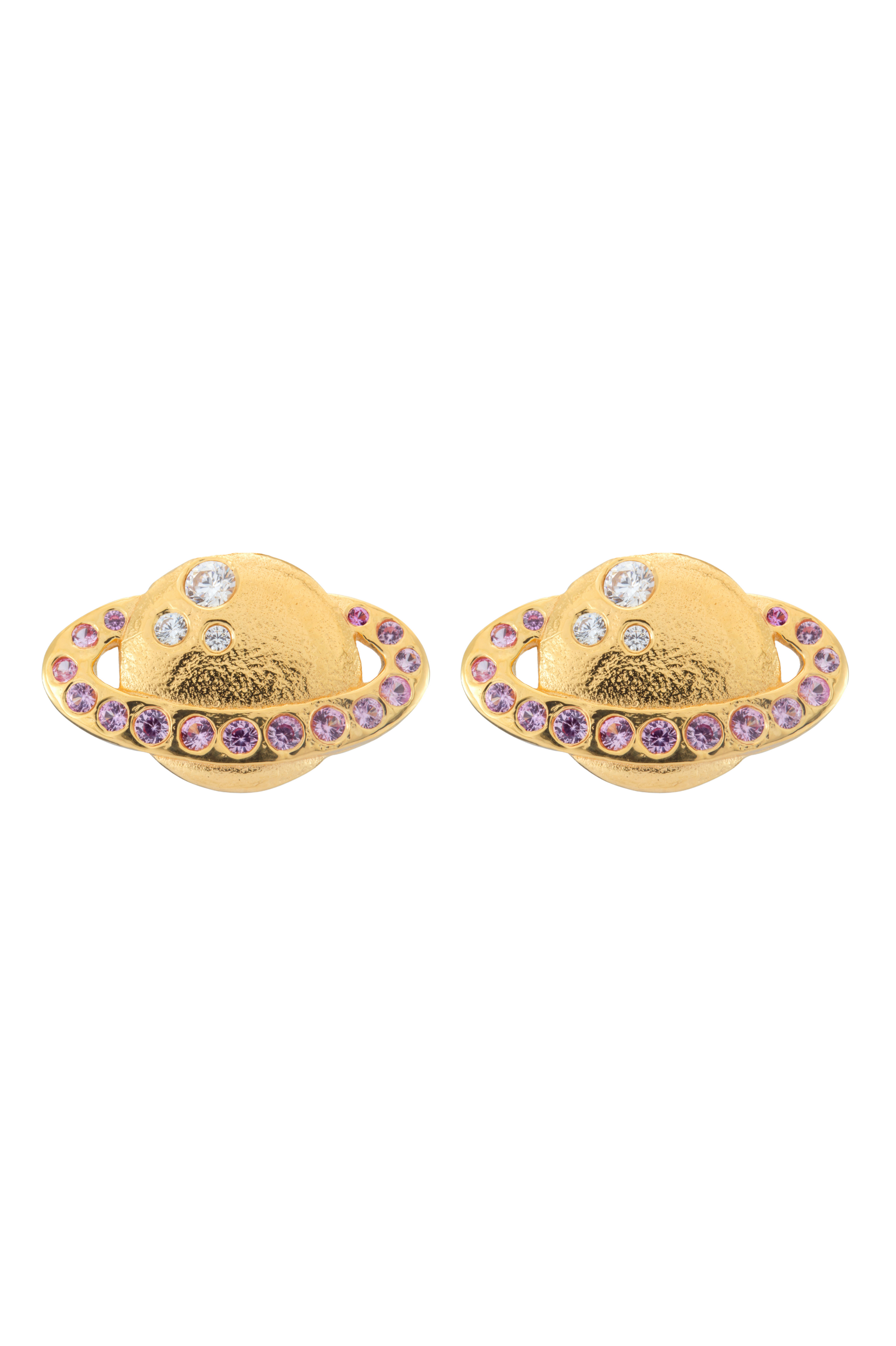 SATURN EARRINGS GOLD