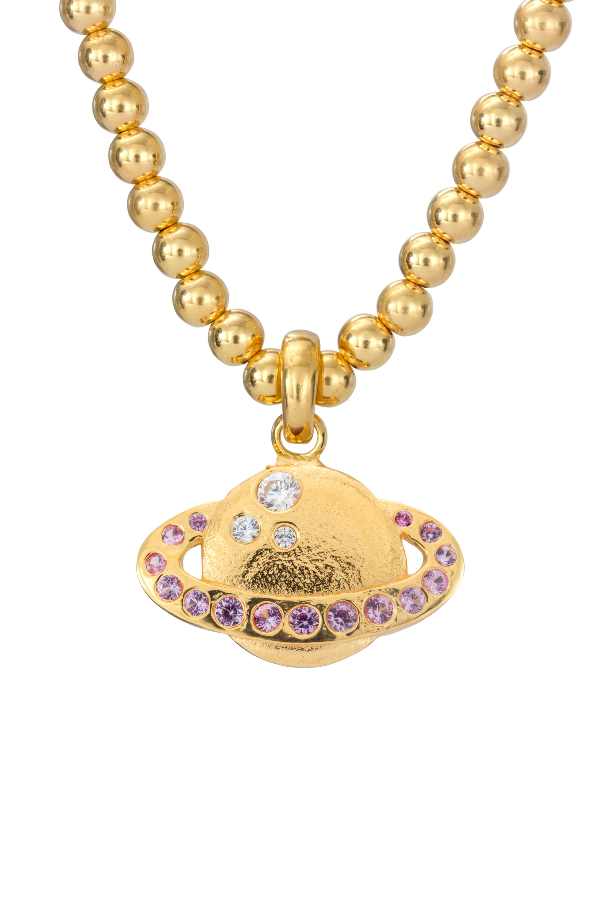 SATURN NECKLACE GOLD