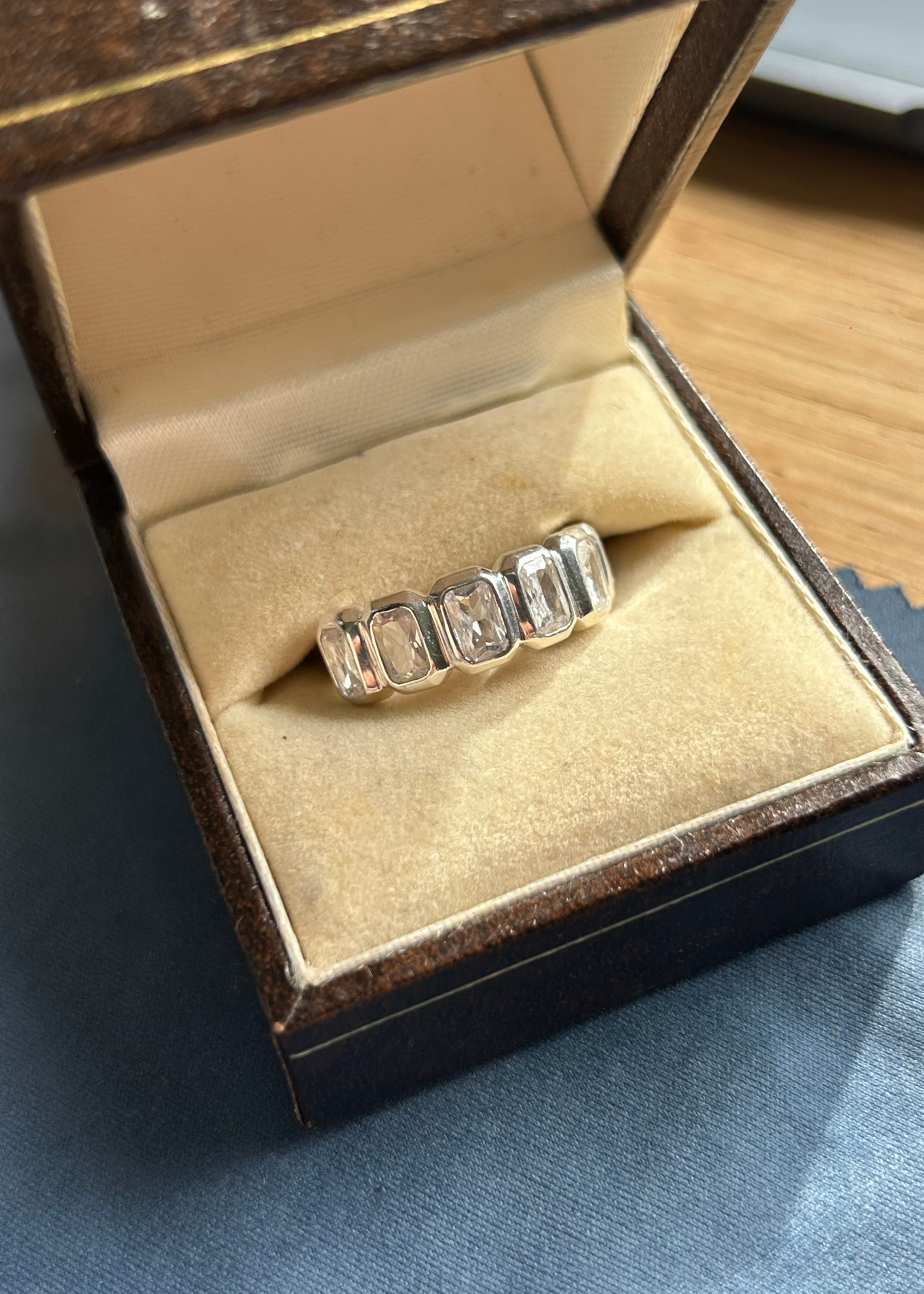 MINI TOKYO TOWER RING SILVER