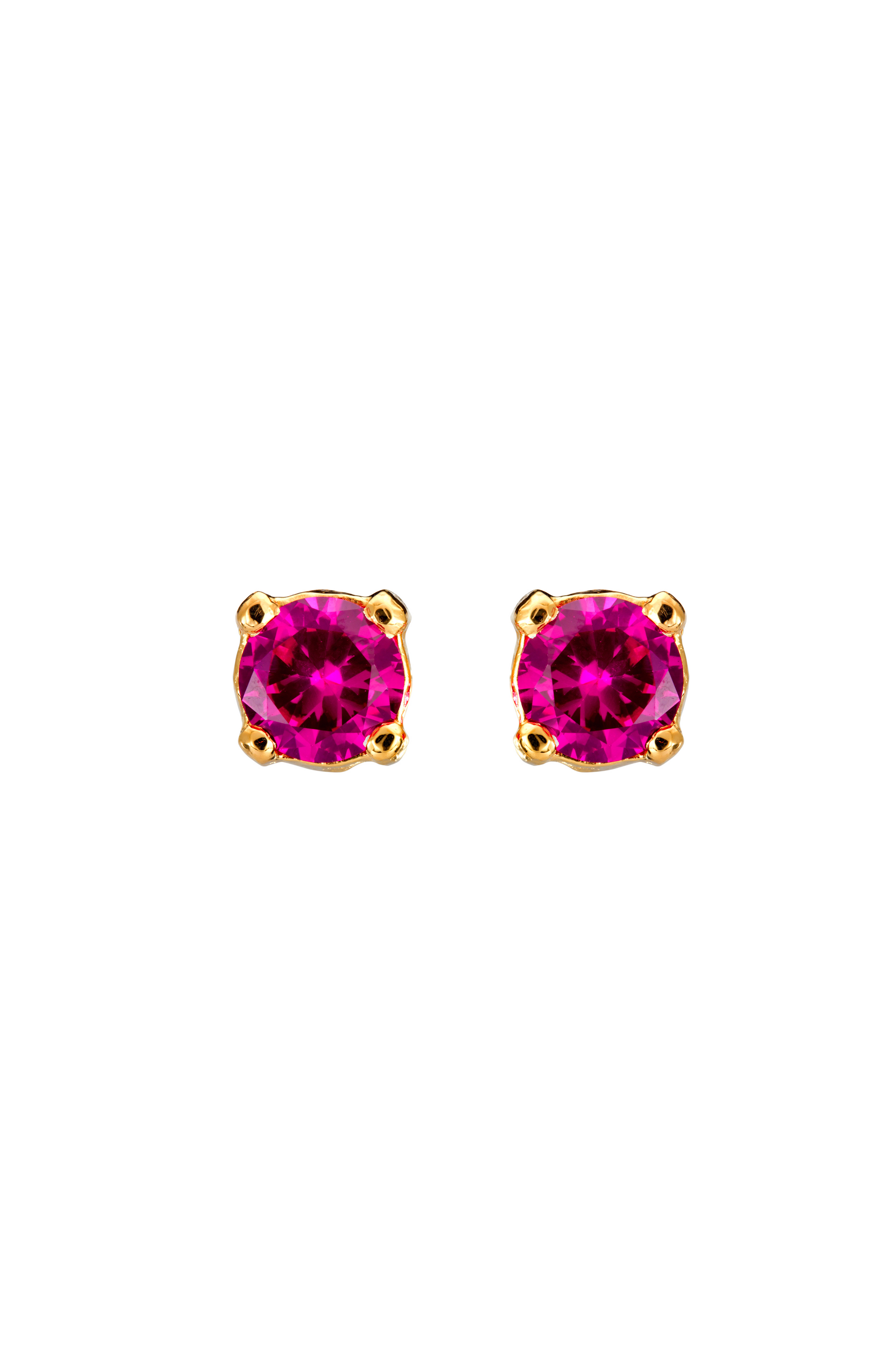 PINK CHARMER EARRINGS GOLD