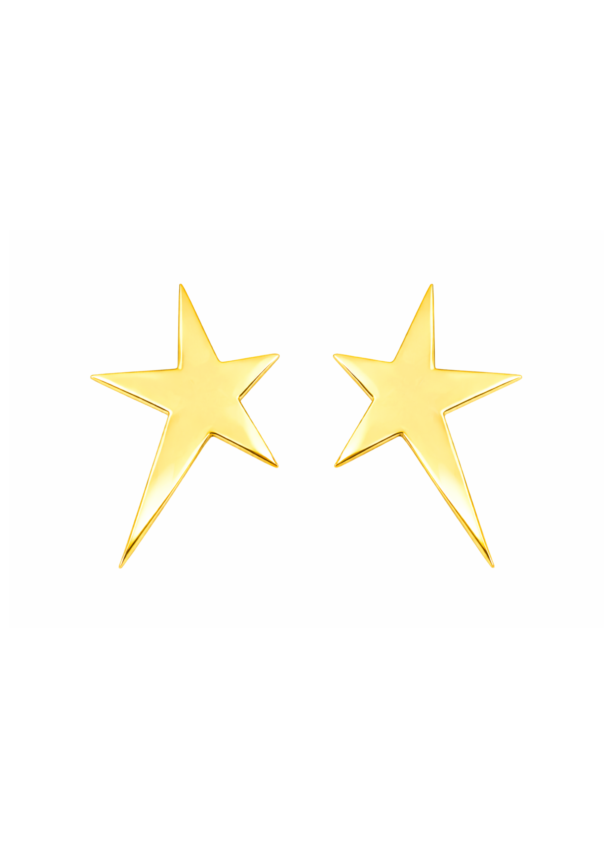 STARLETTE EARRINGS GOLD LARGE