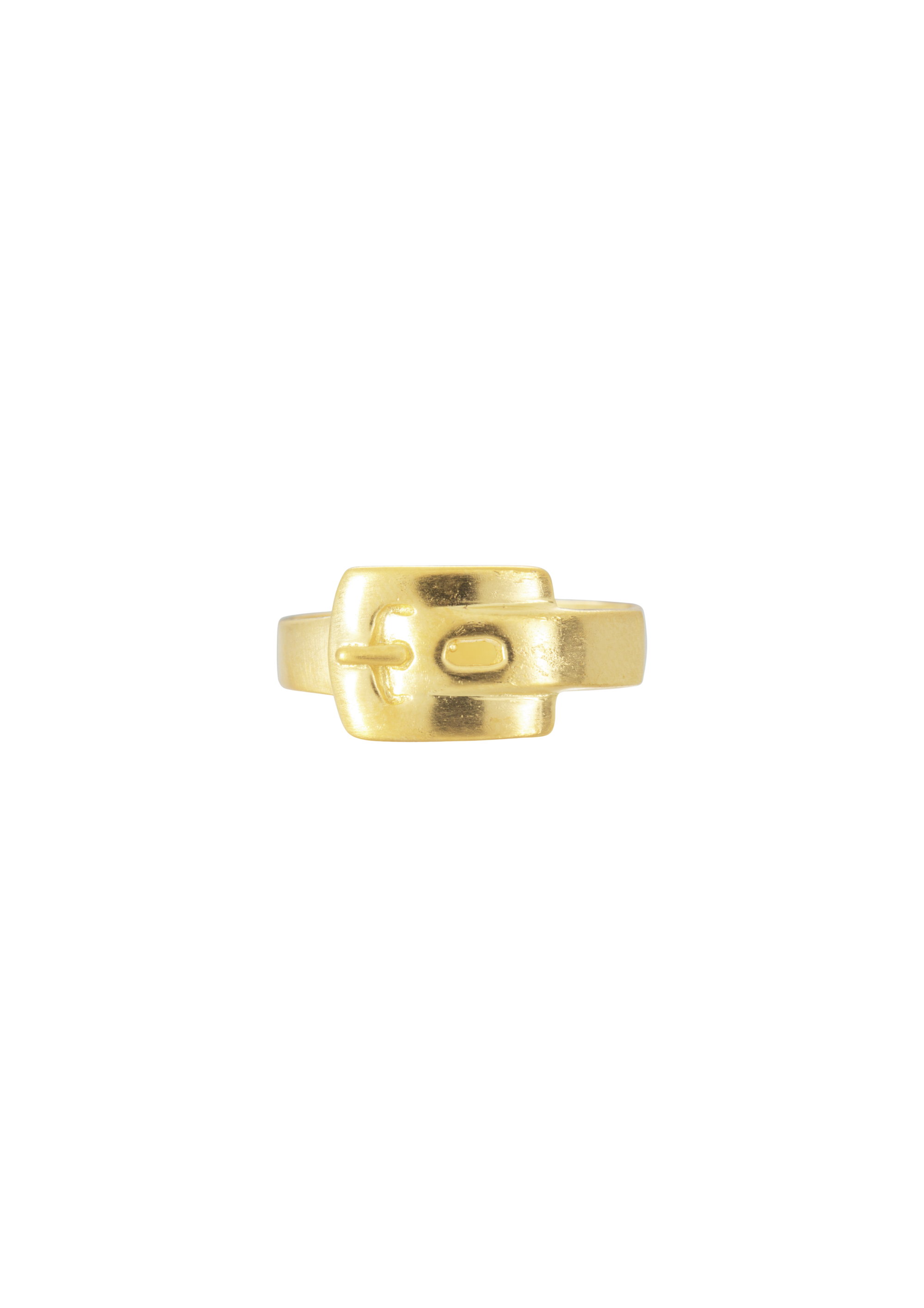 BABY BUCKLE RING GOLD