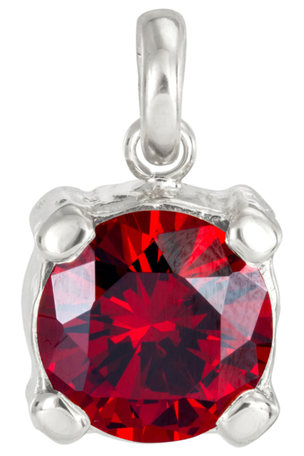 RED CHARMER BAG CHARM