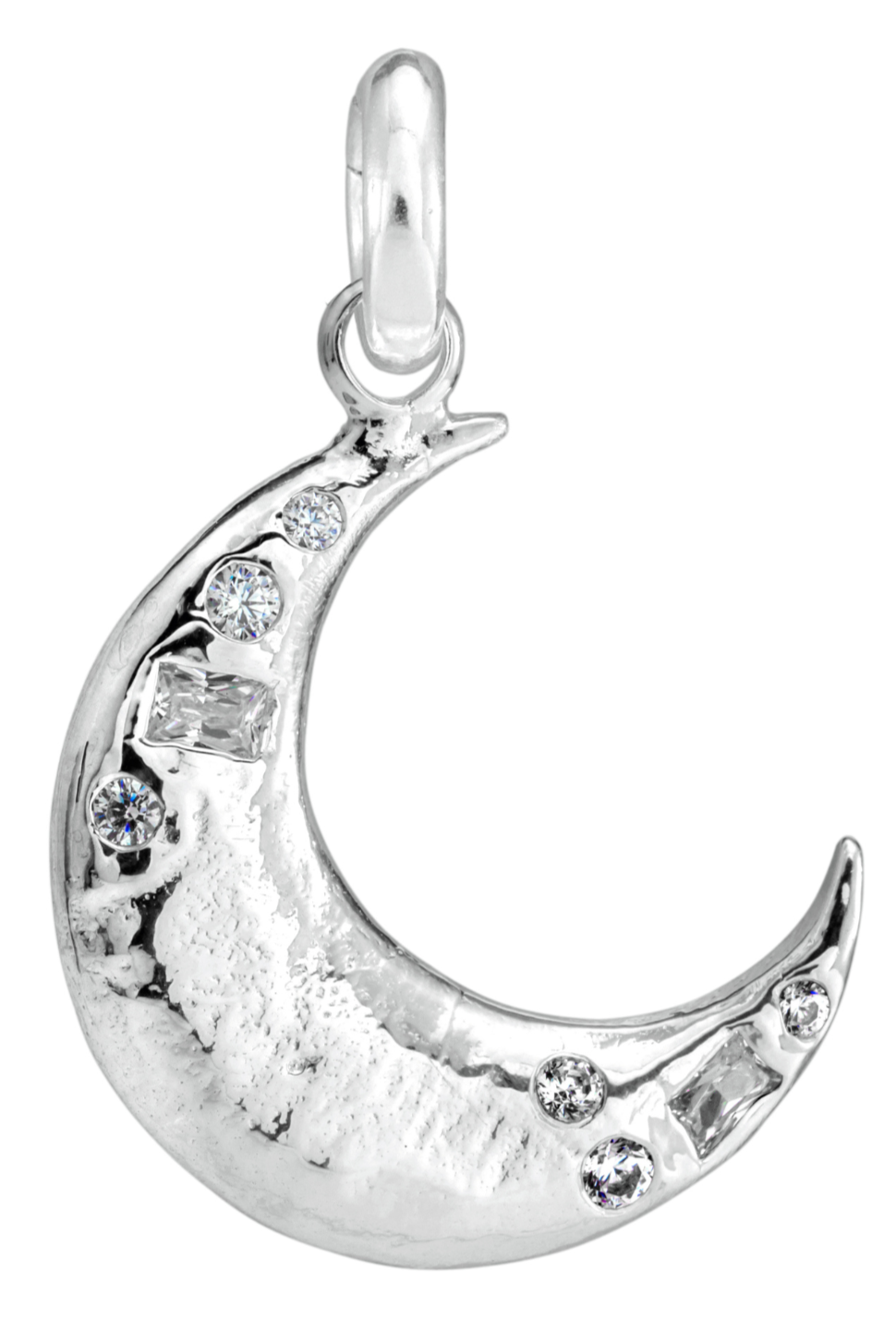 CRESCENT MOON BAG CHARM