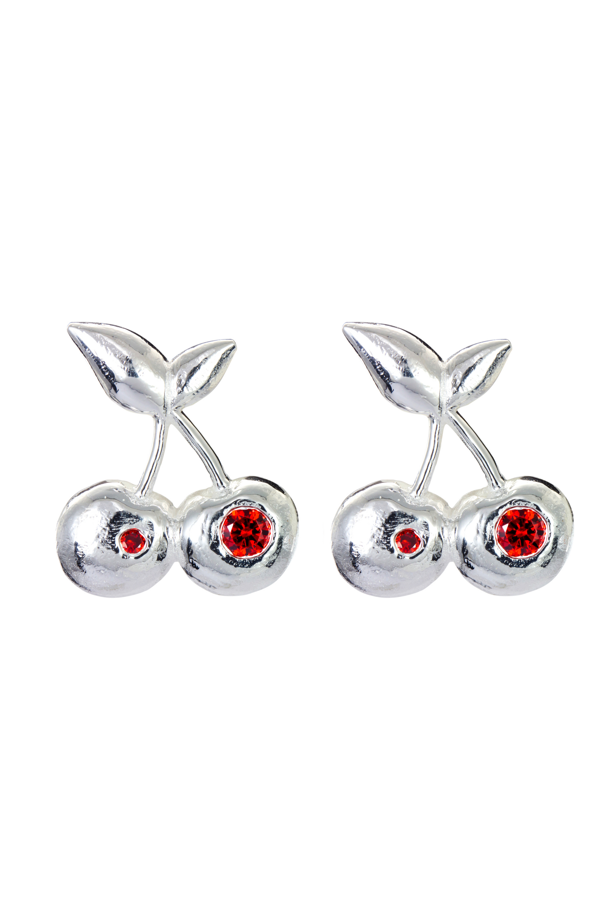 CHEERY BOMB EARRINGS SILVER