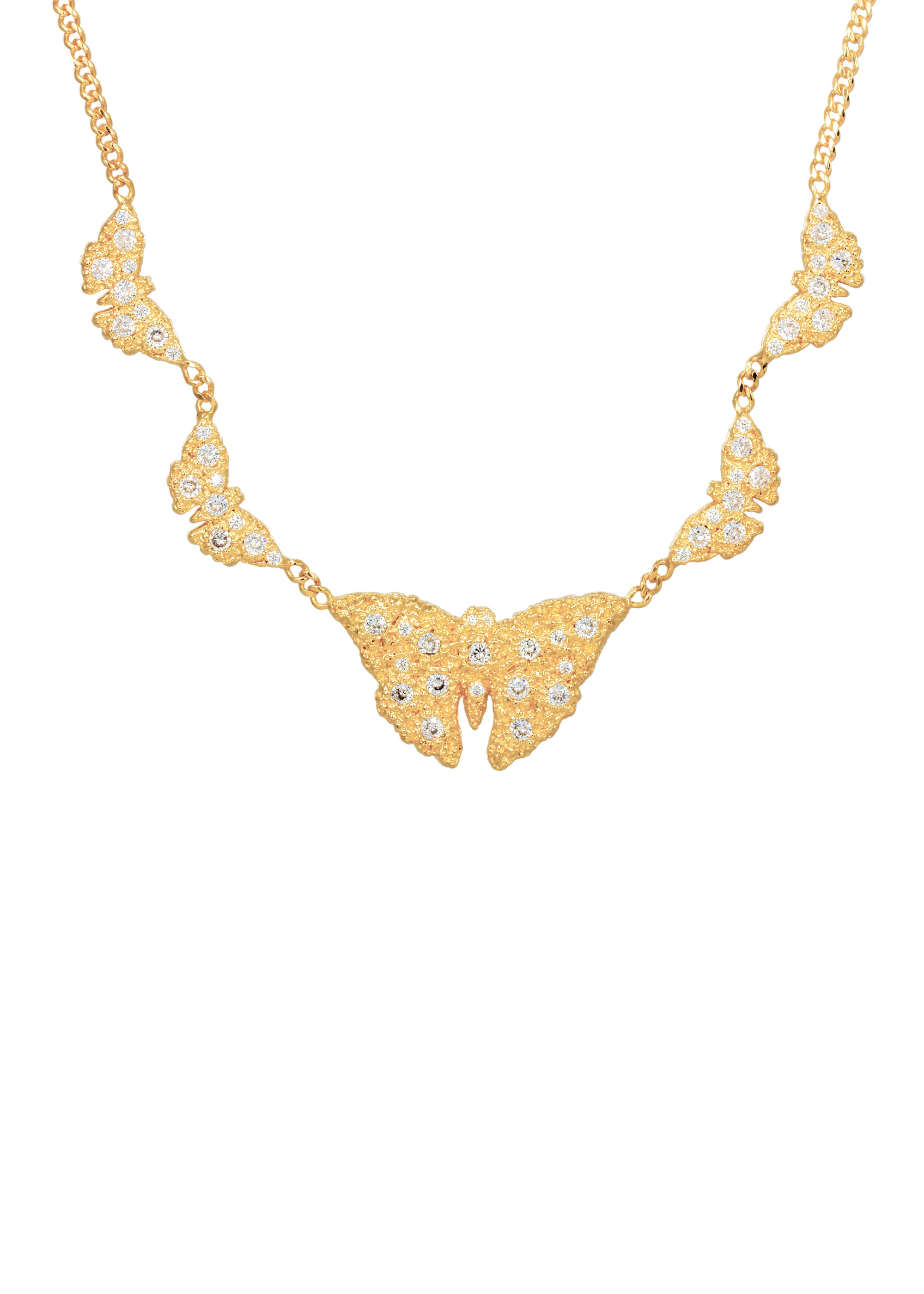 BUTTERFLY NECKLACE GOLD