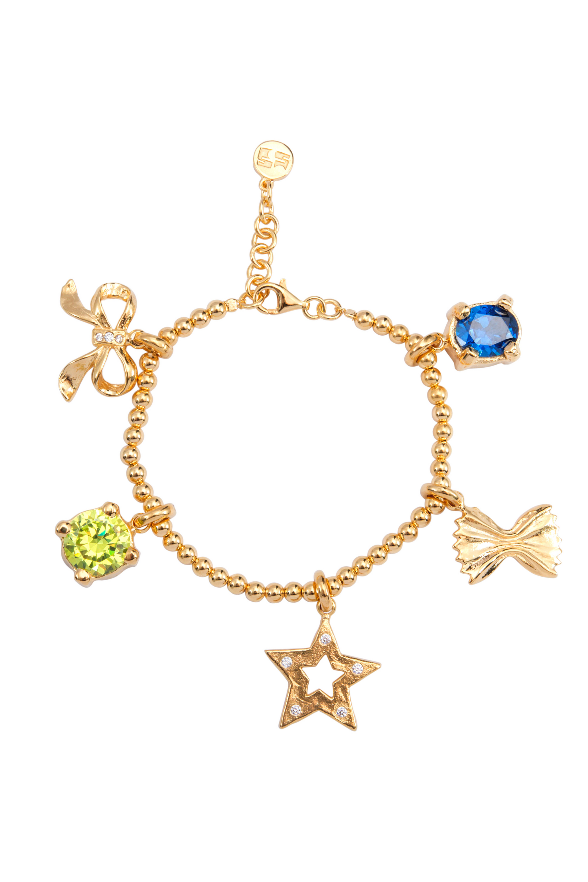 CHARMER CHARM BRACELET GOLD