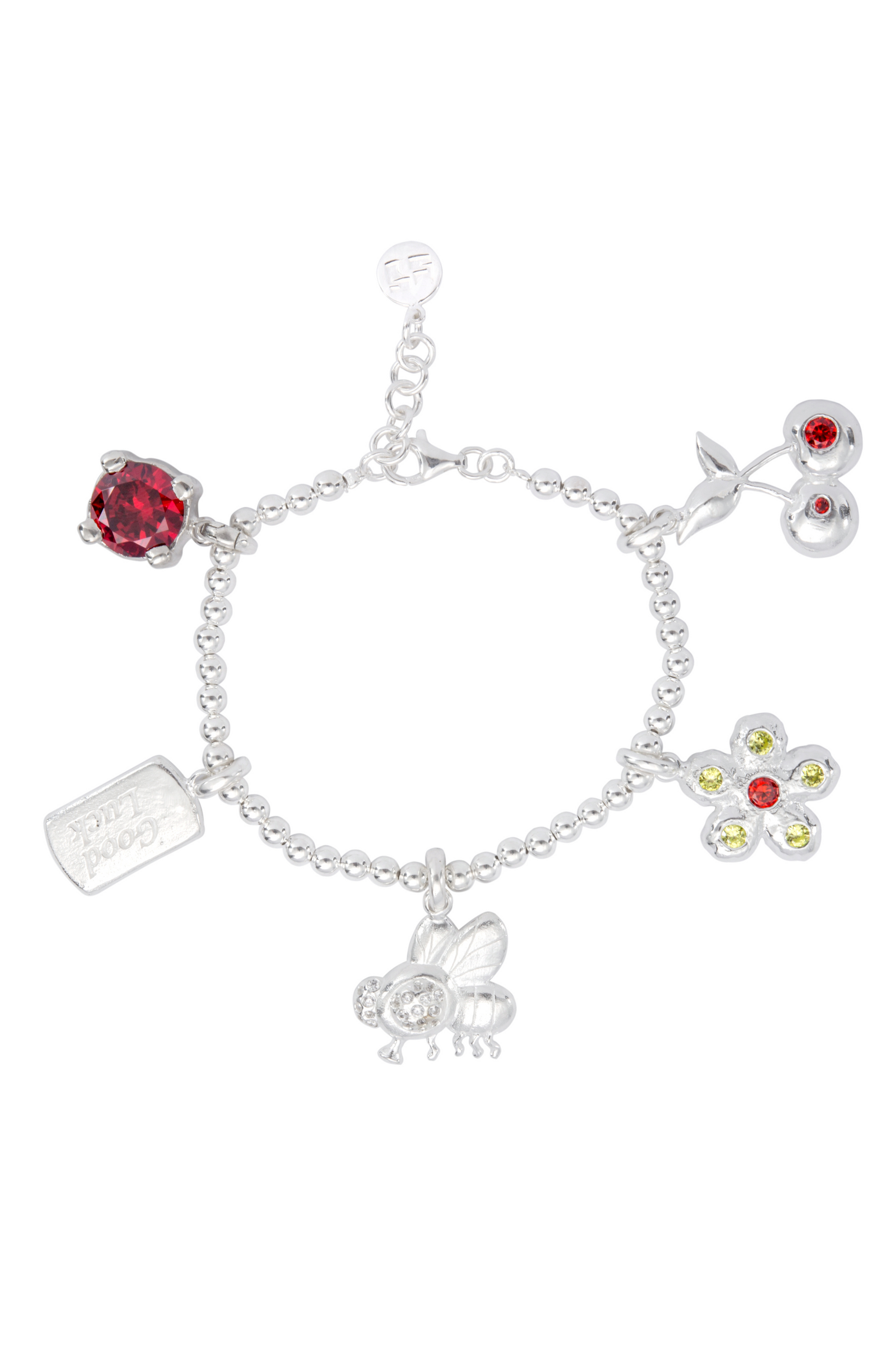 CHARMER CHARM BRACELET SILVER