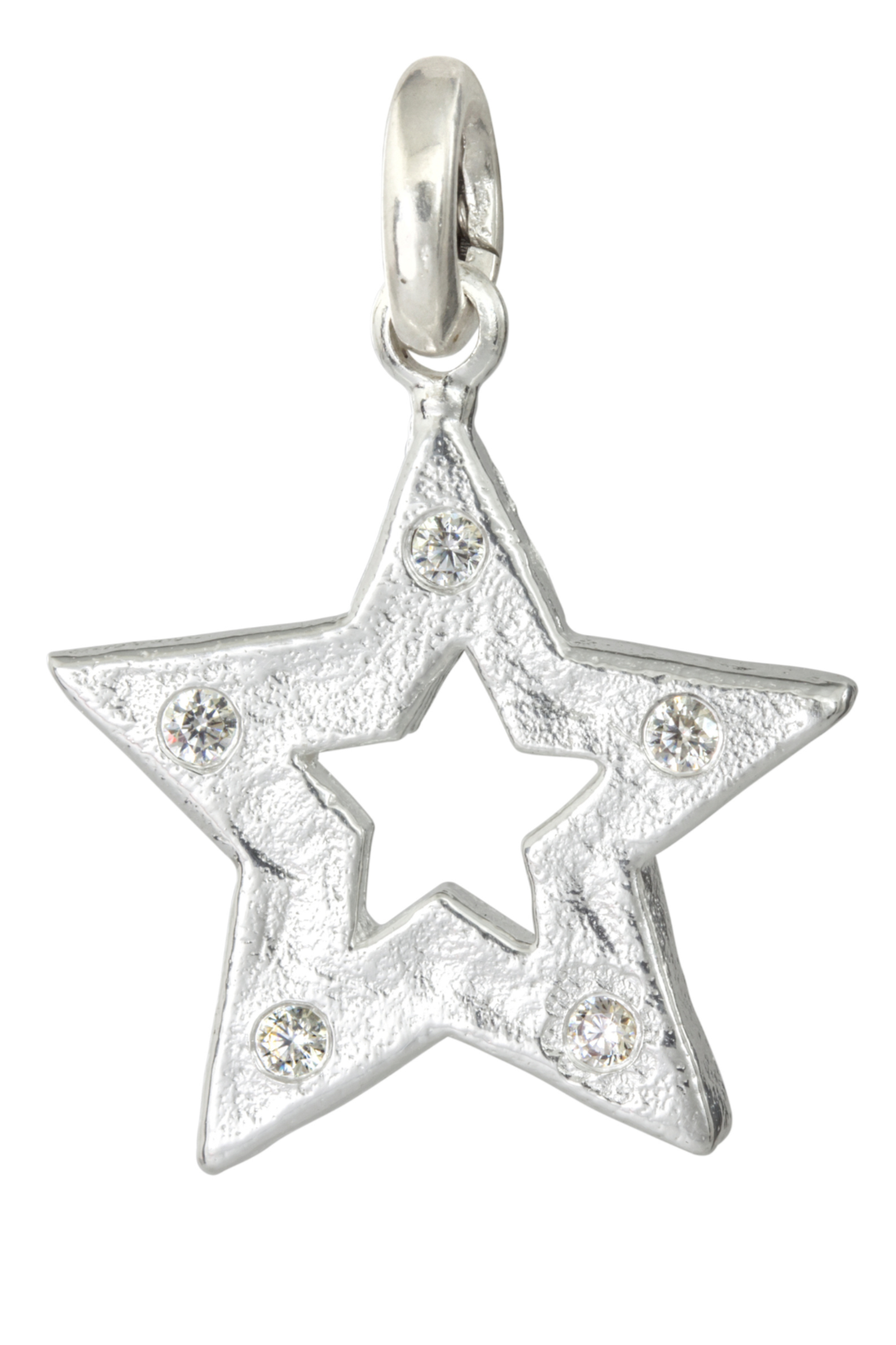 STUDDED STAR BAG CHARM