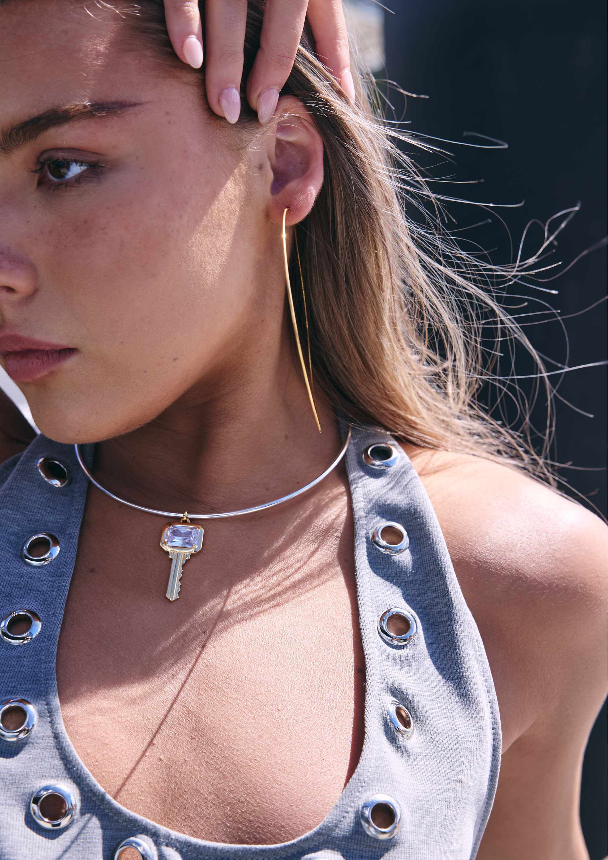 GATEKEEPER NECKLACE GOLD KEY