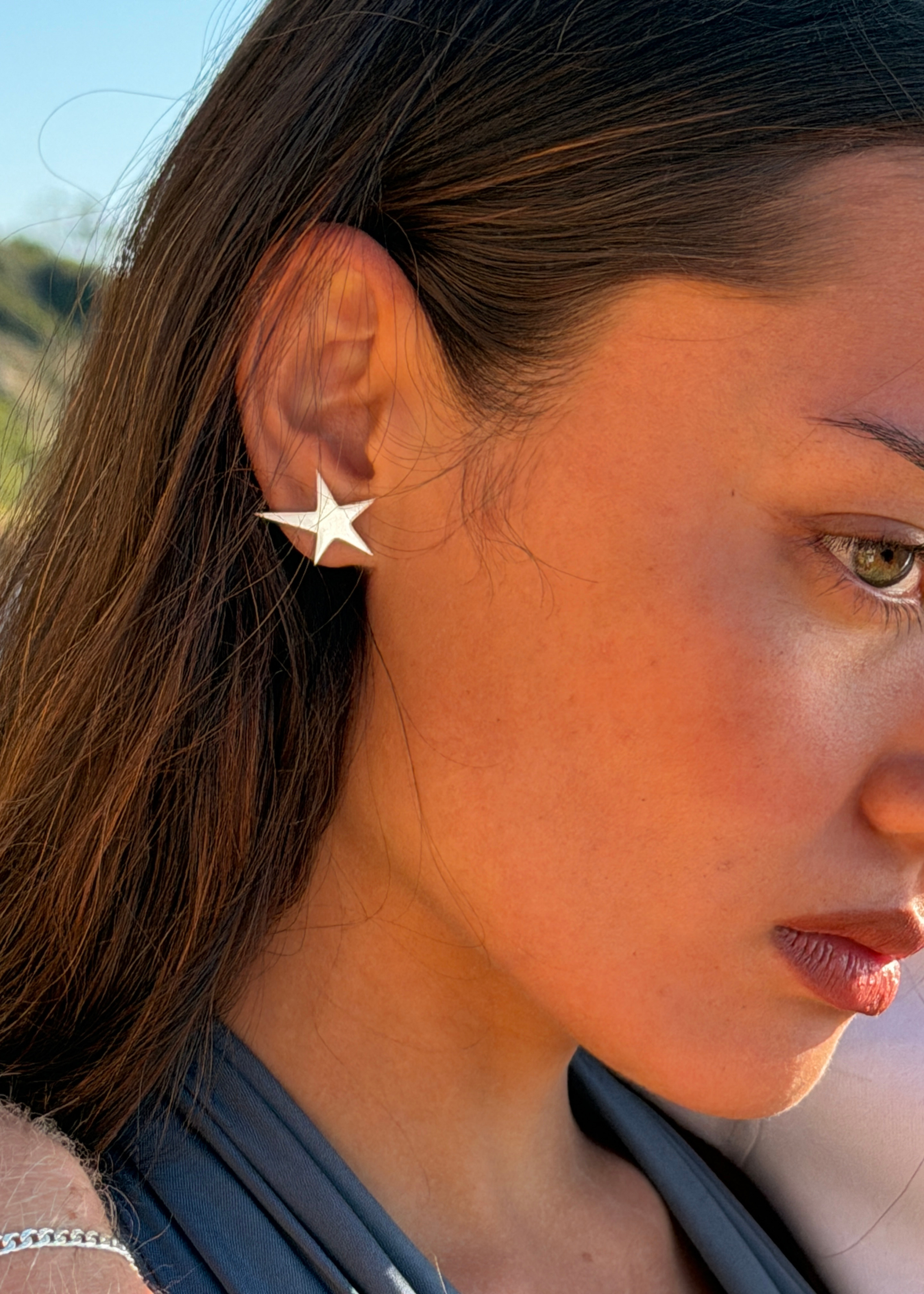 STARLETTE EARRINGS SILVER SMALL