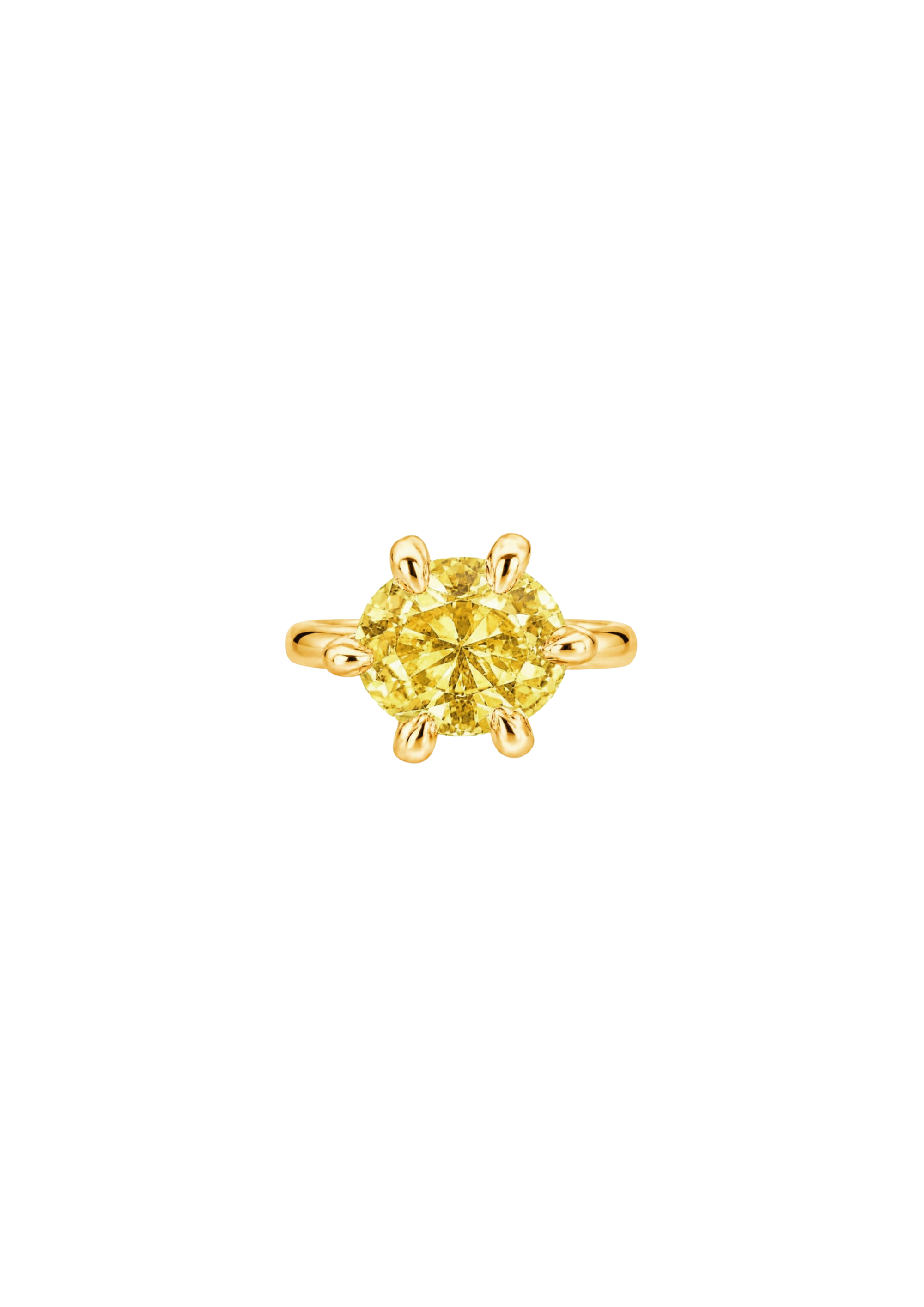DIVA RING YELLOW GOLD