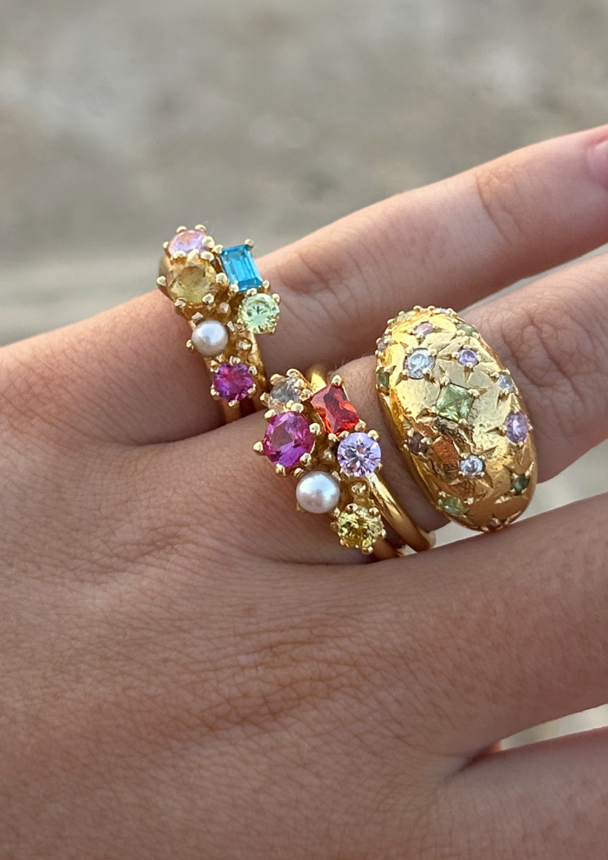 SPRITZ RING GOLD