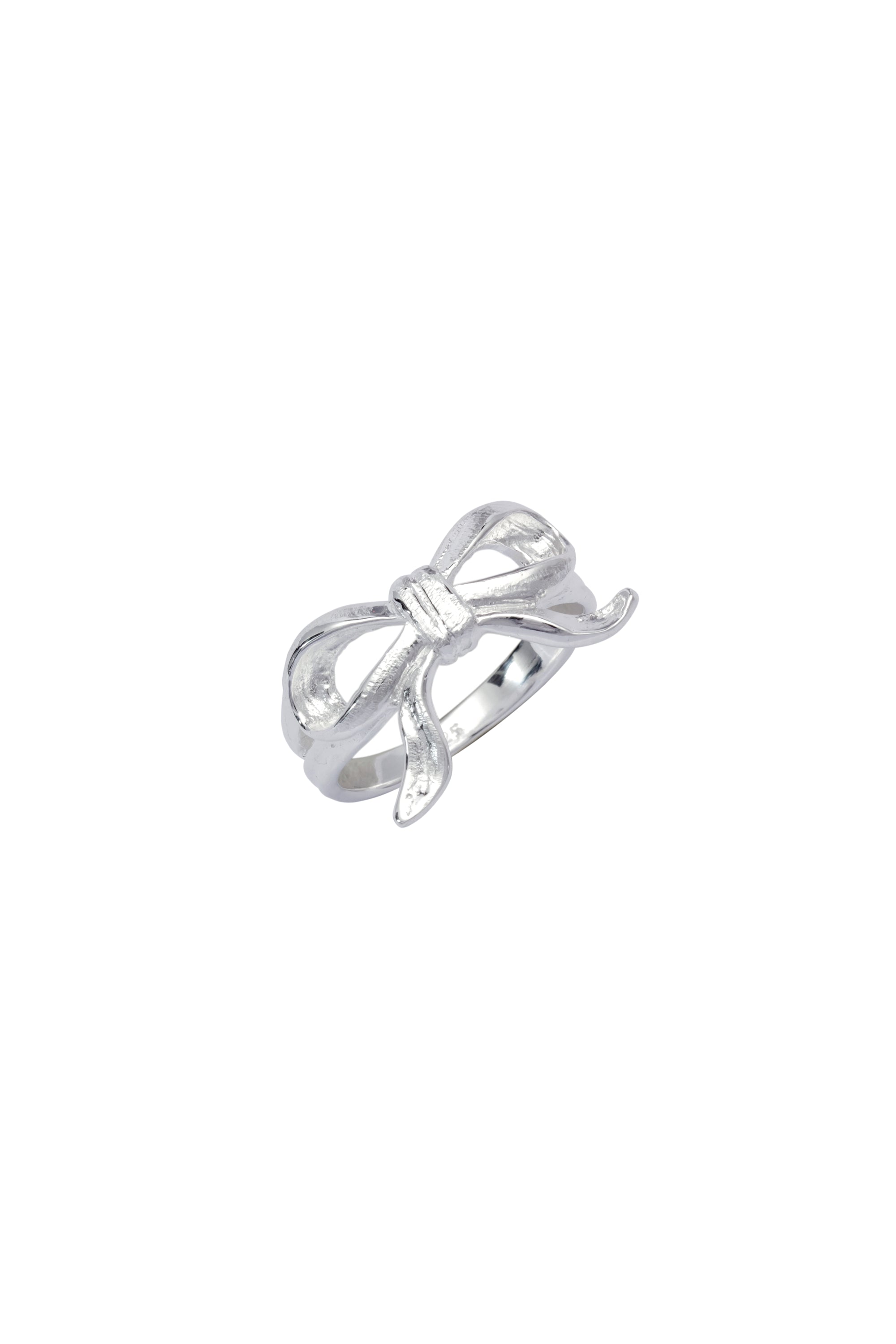 BOW PEEP RING SILVER