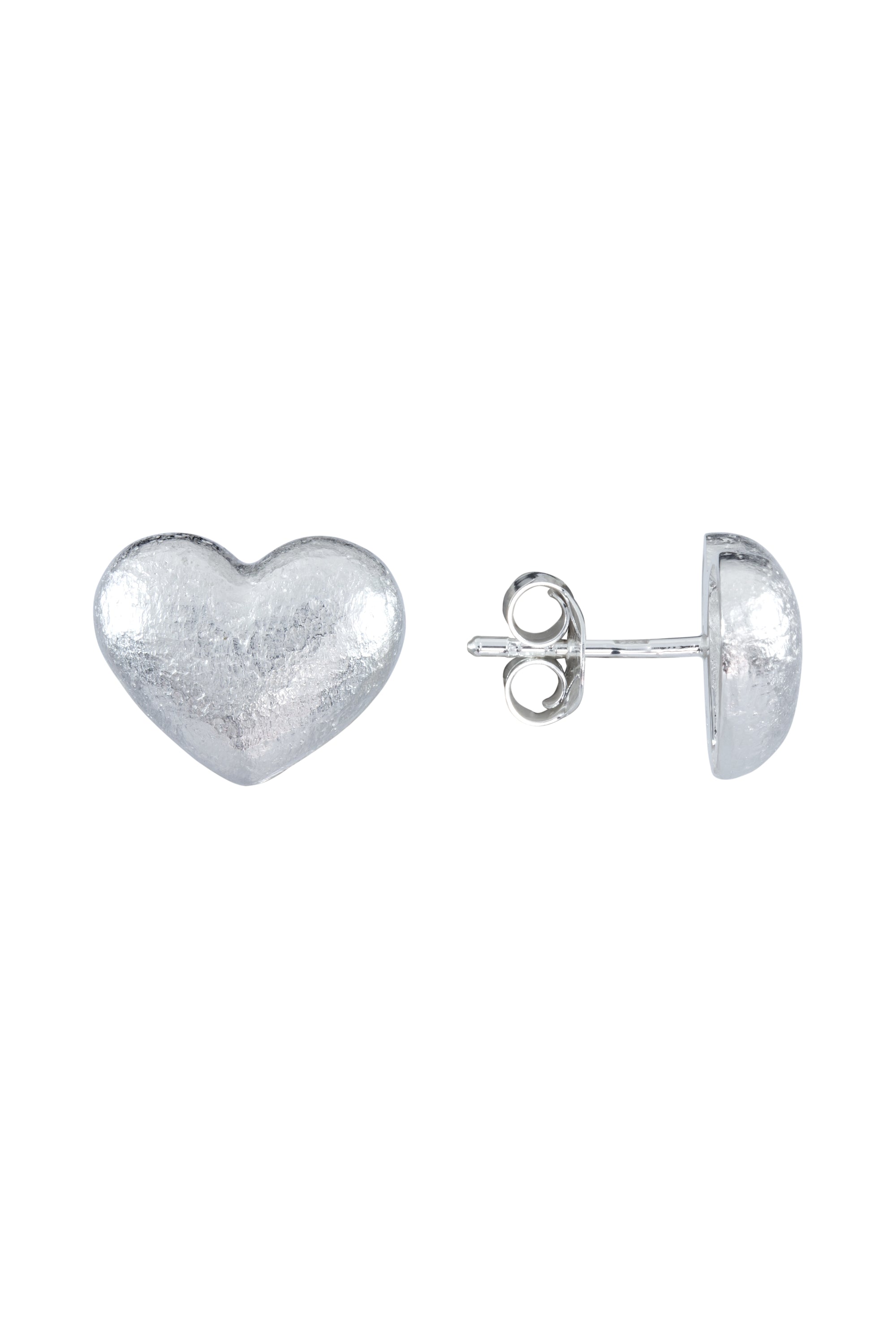 FROSTED HEART MINI SILVER