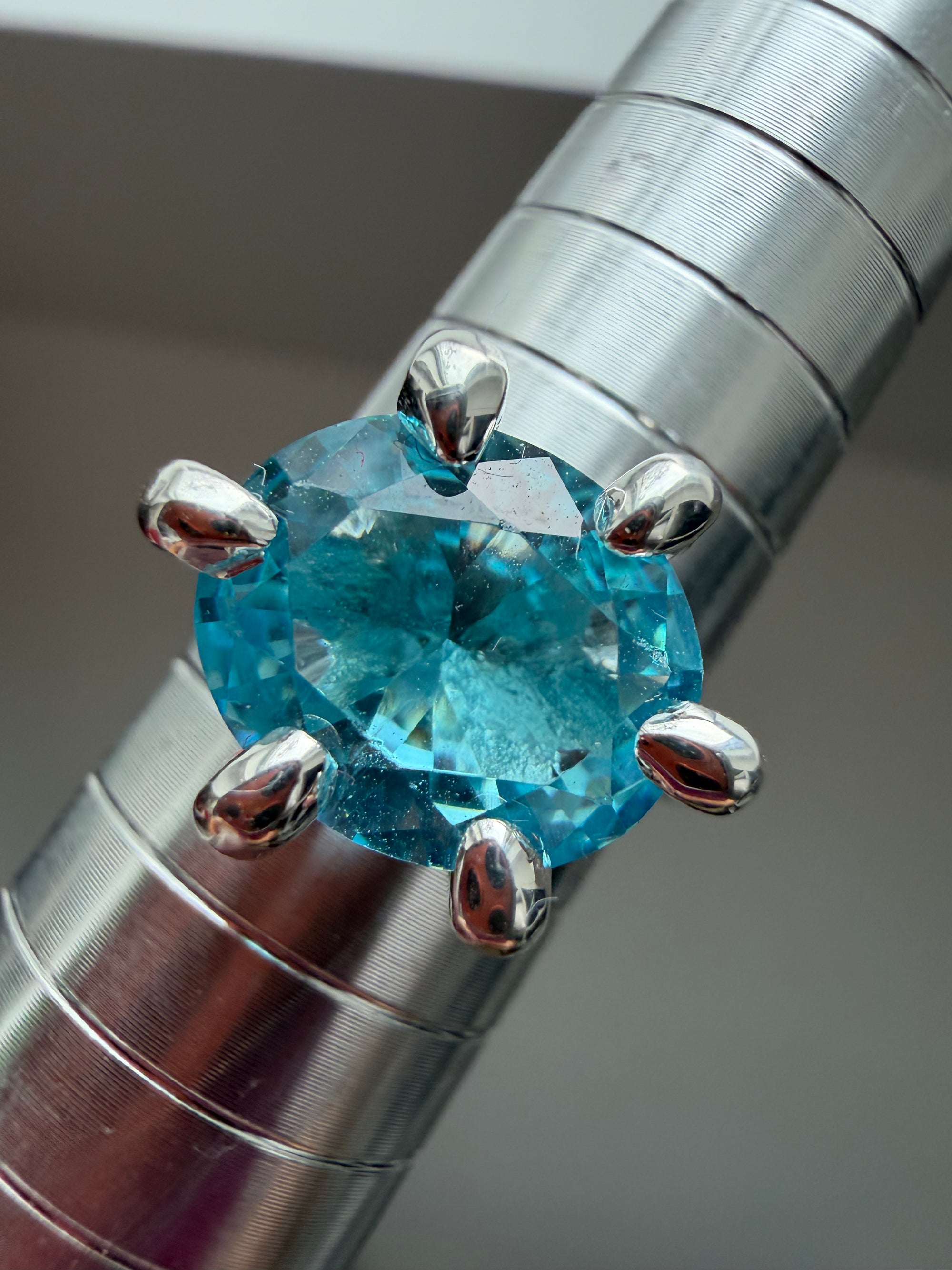 DIVA RING BLUE SILVER