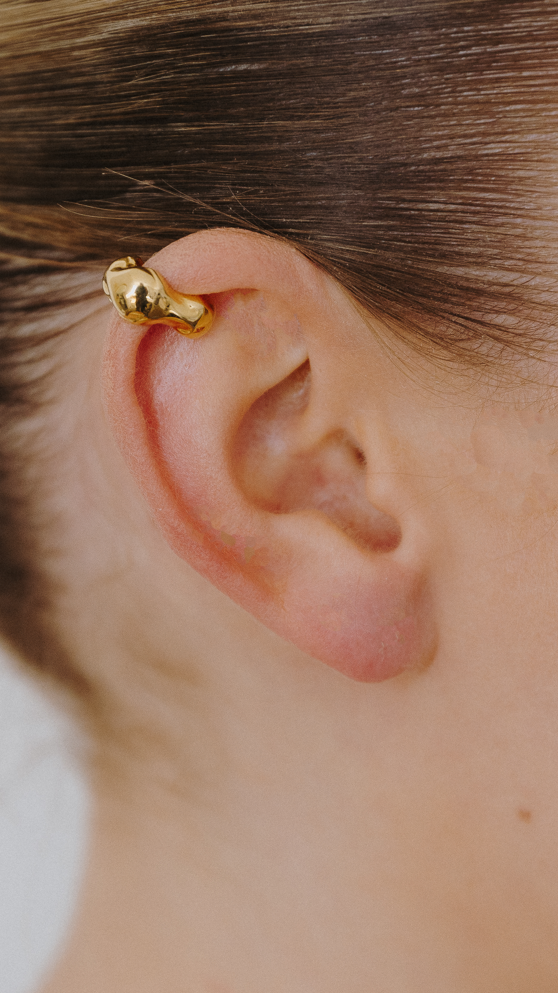 ARCHER EAR CUFF GOLD 12mm