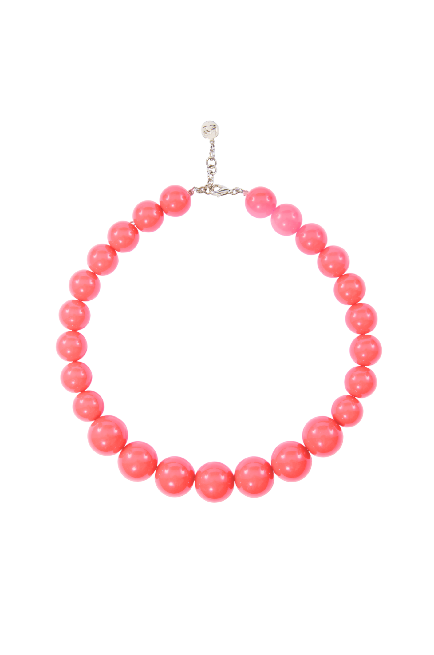 JAW BREAKER NECKLACE CORAL