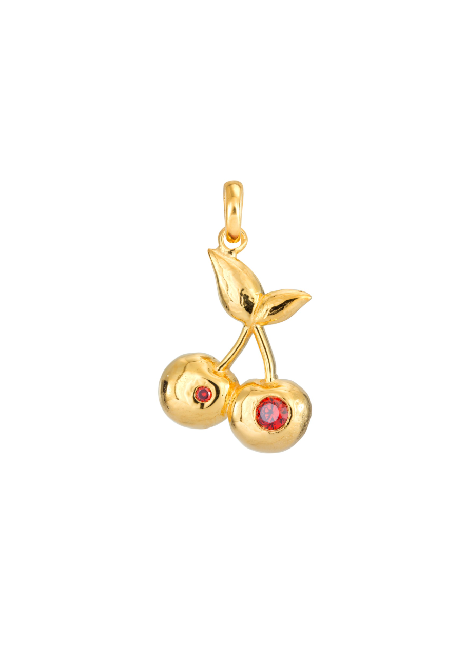 CHERRY BOMB PENDANT GOLD