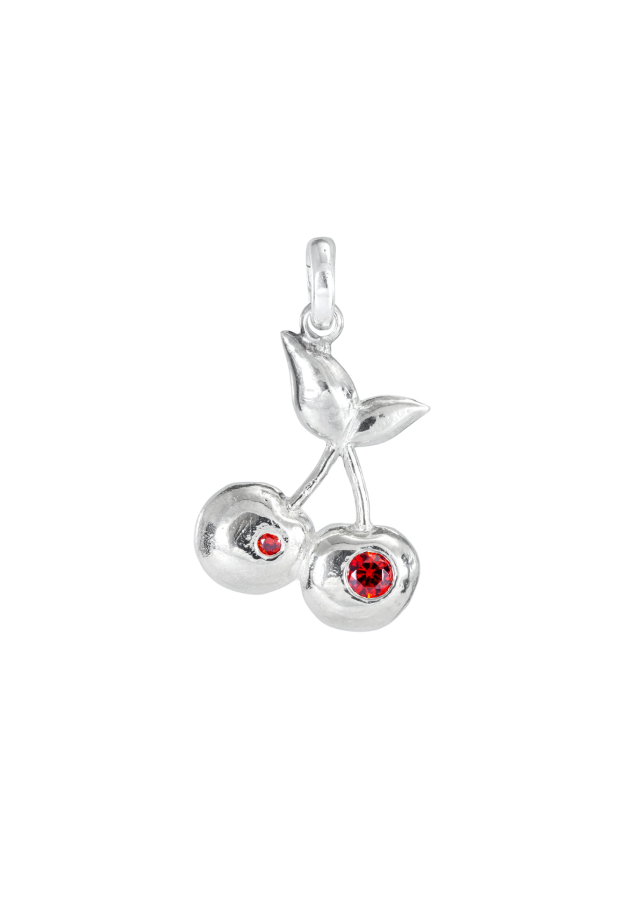 CHERRY BOMB PENDANT SILVER