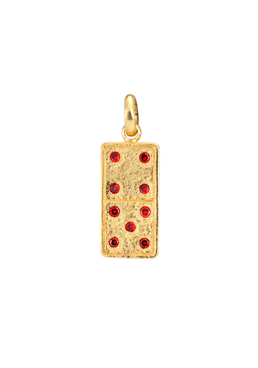 DOMINO PENDANT GOLD