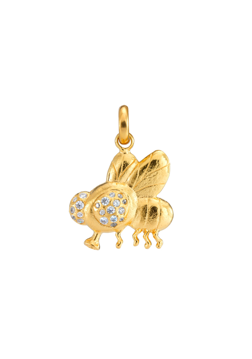 FLY PENDANT GOLD