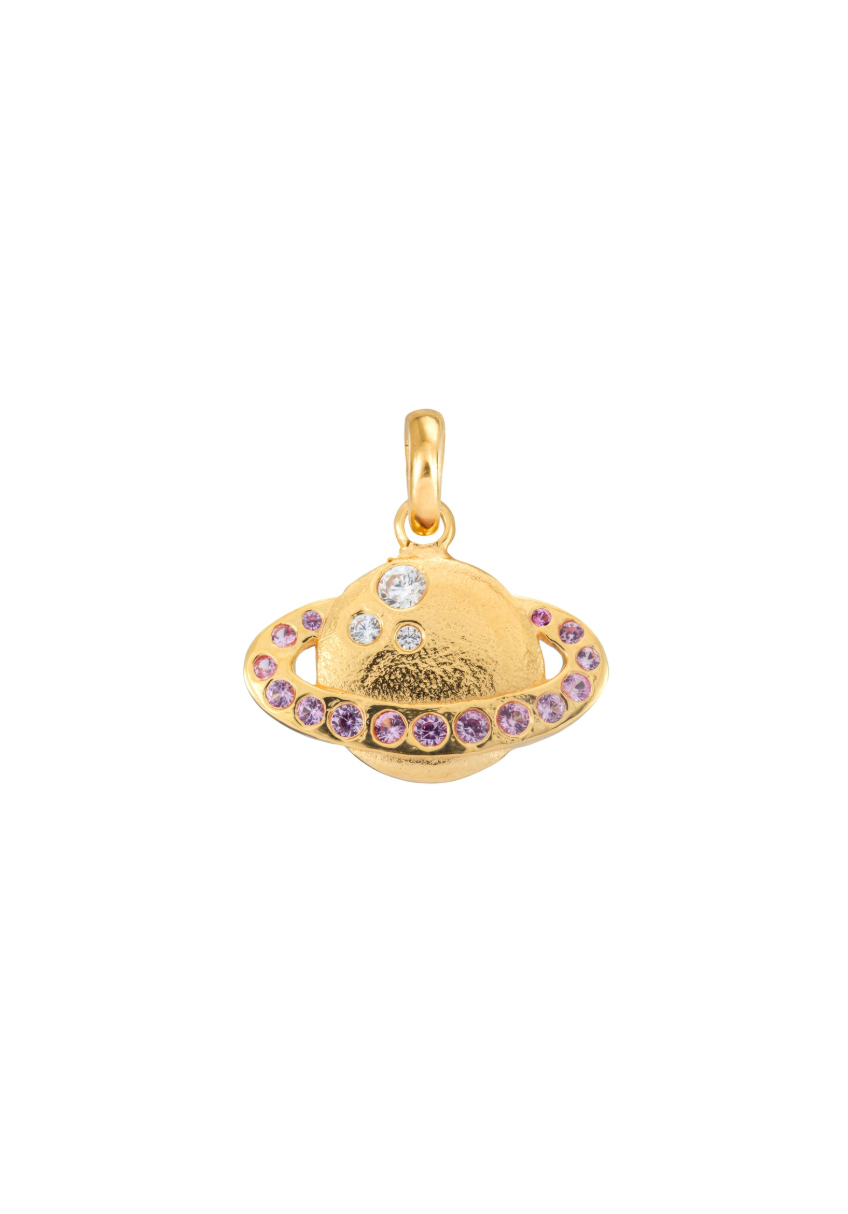 SATURN PENDANT GOLD
