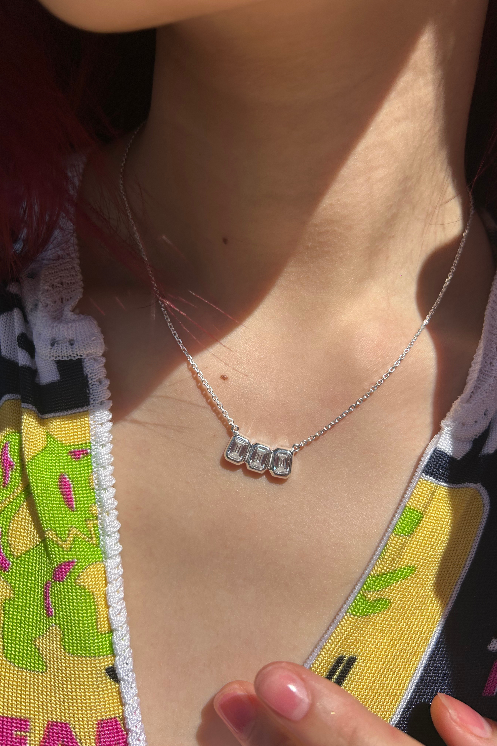 TOKYO TOWER NECKLACE SILVER