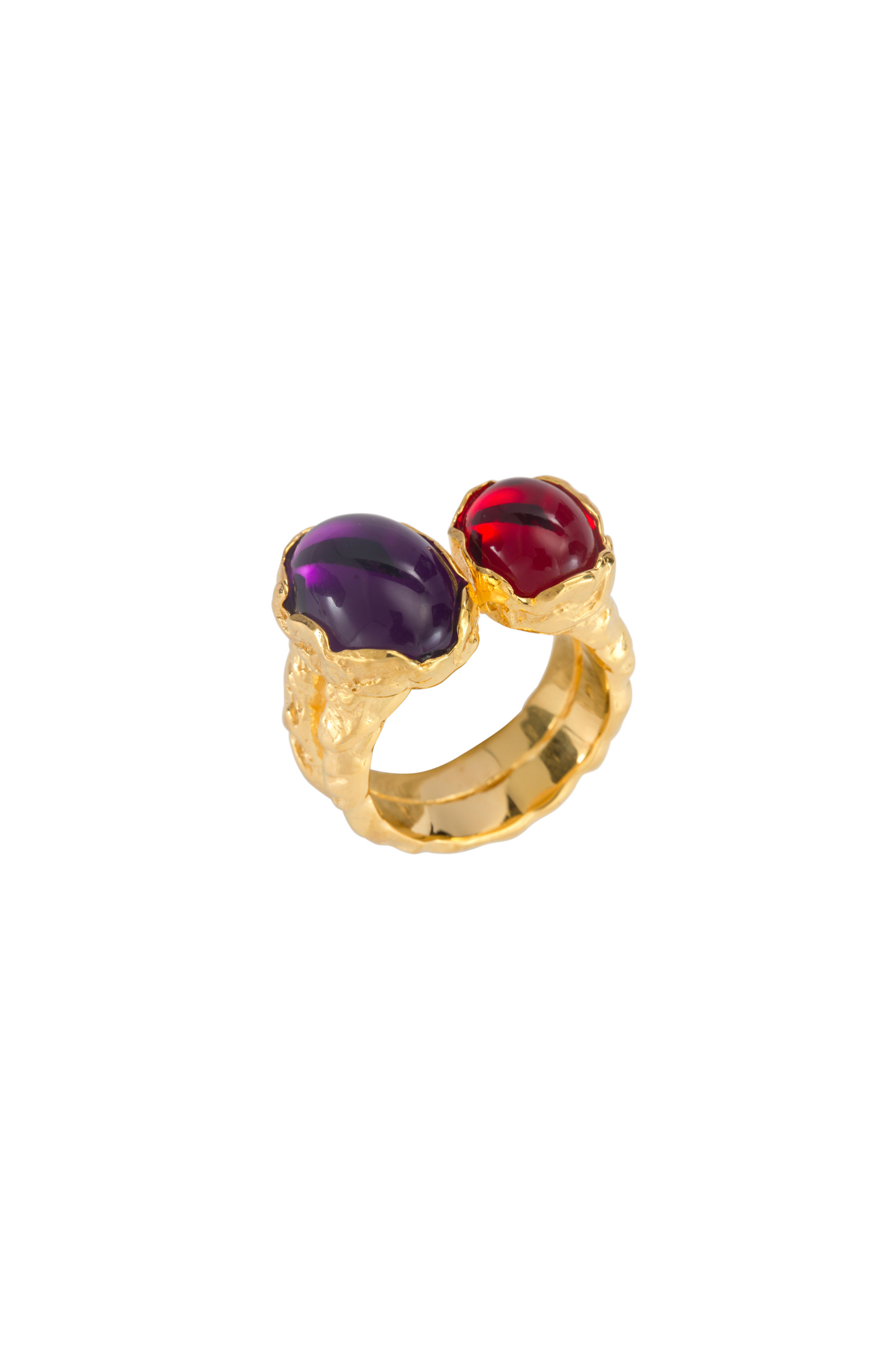 PRIMA DONNA RING PURPLE GOLD