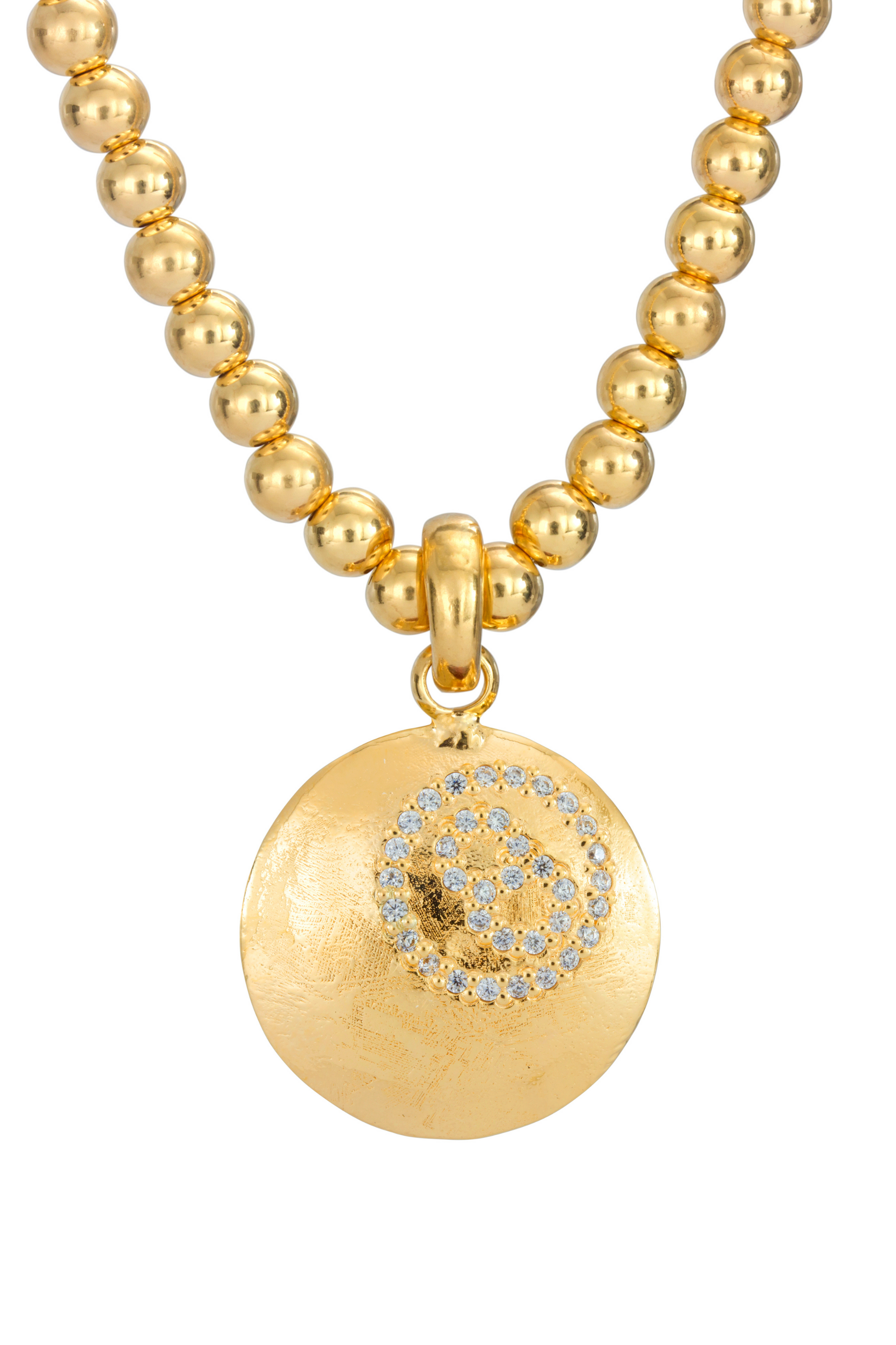 8-BALL NECKLACE GOLD