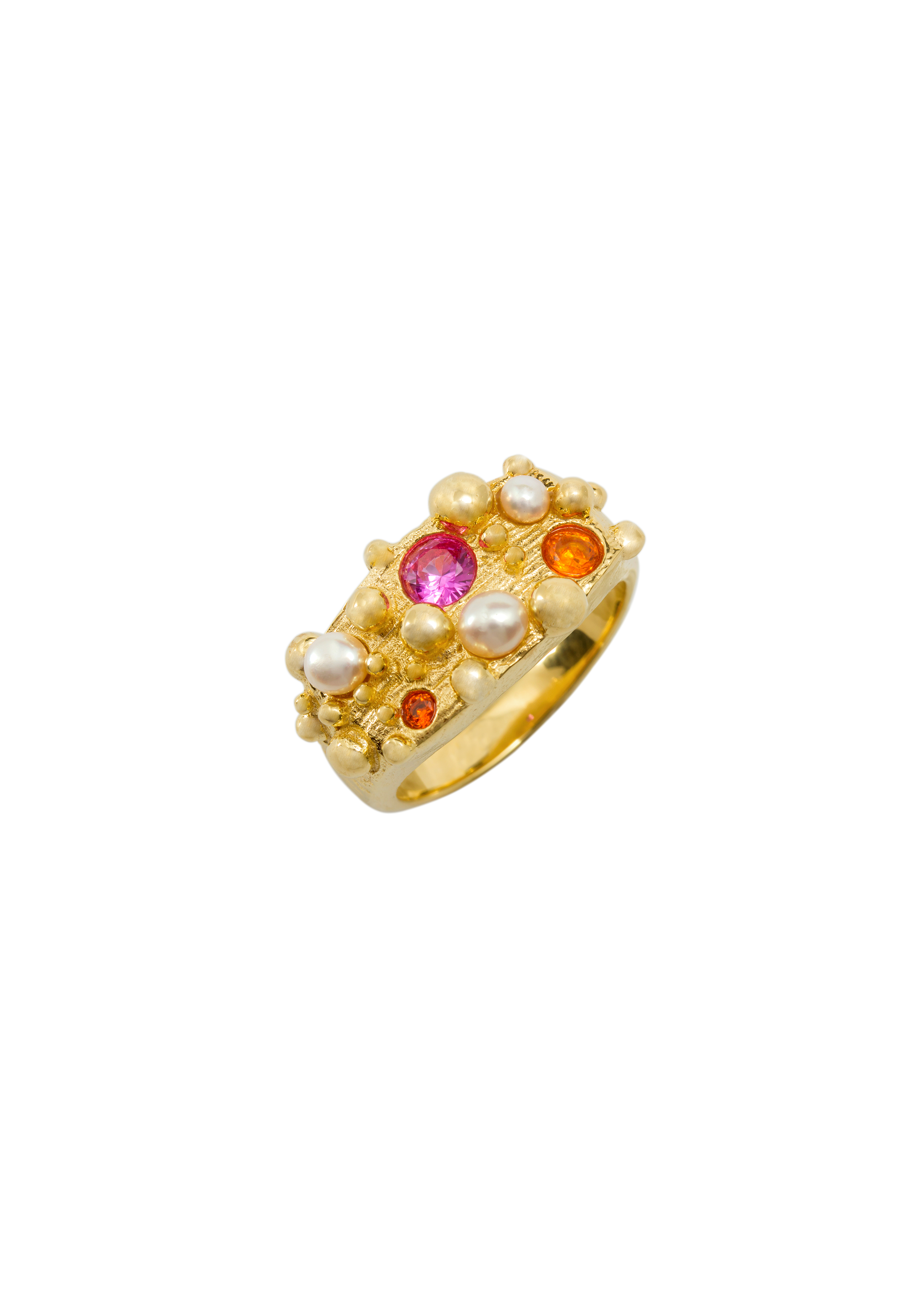 BUBBLE RING GOLD – SUNDAY STEPHENS
